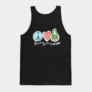 Peace Love Avocado Tank Top